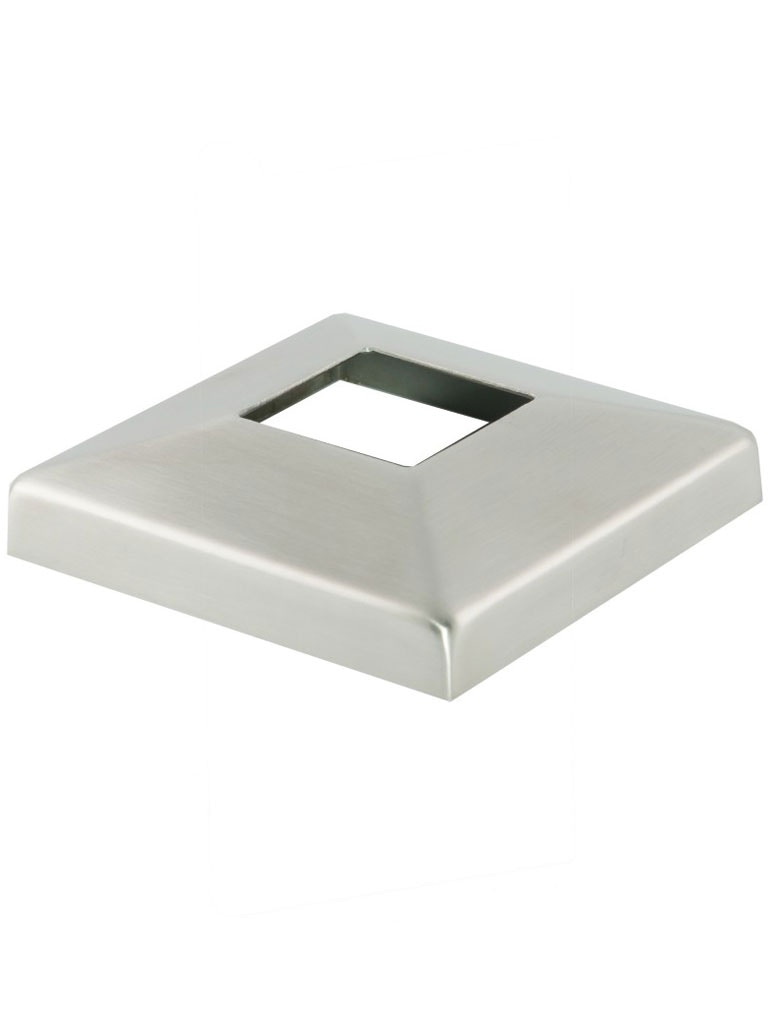 Global Walkway Stainless Steel Square Base Cover Plate Architectural