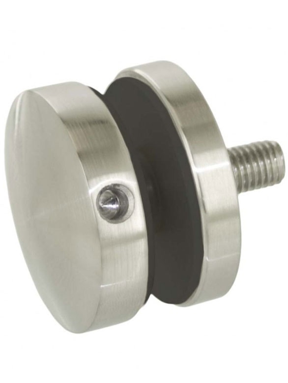 Global Walkway Stainless Steel Large Glass Adapter Flat Back