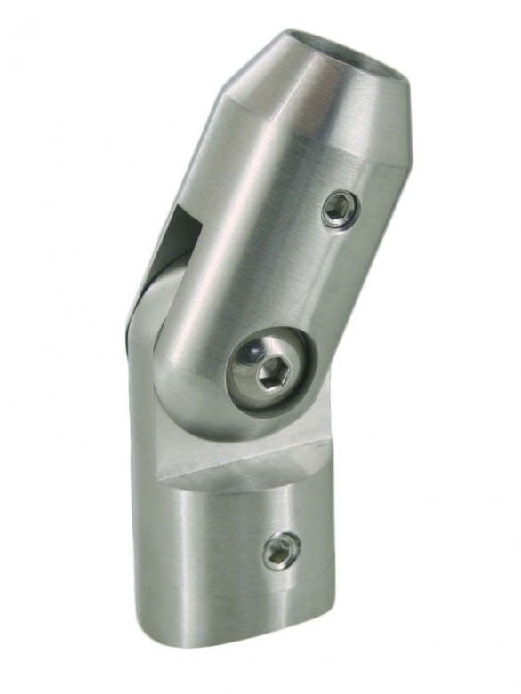 Global Walkway Stainless Steel Adjustable Bar Holder Architectural