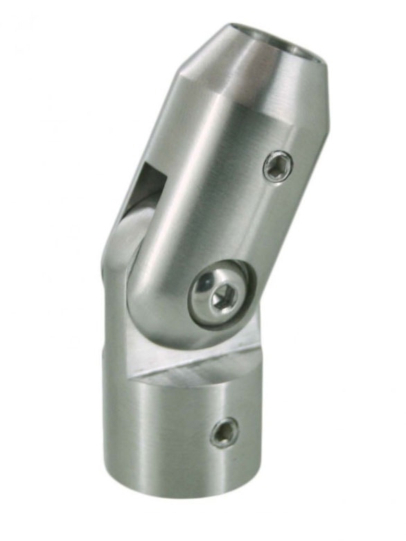 Global Walkway Stainless Steel Adjustable Bar Holder Flat Back Architectural Balustrade